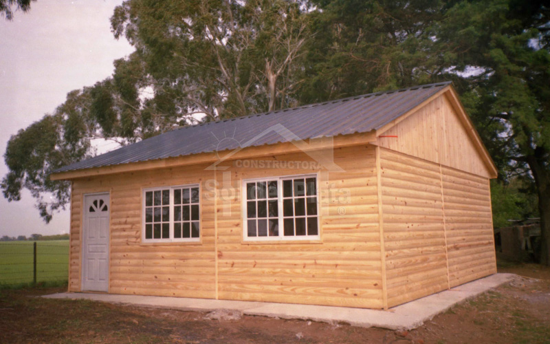 Cabaña Canadiense - Constructora Sol del Plata