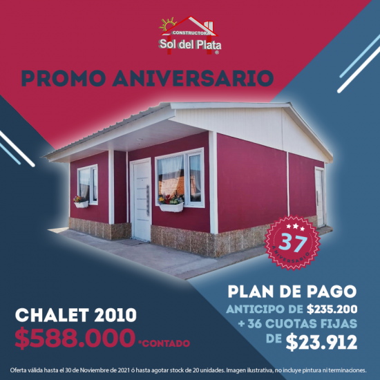 PROMO CASA PROPIA – 37 ANIVERSARIO – SOL DEL PLATA PROMO CASA PROPIA - 37 ANIVERSARIO - SOL DEL PLATA